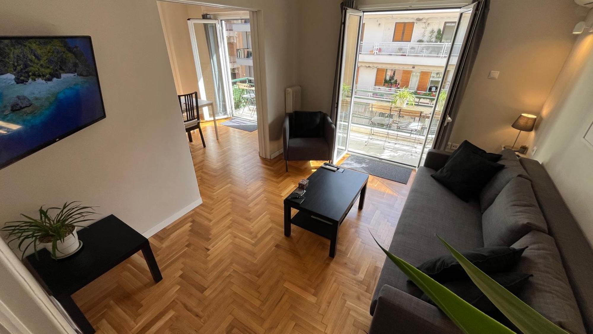 4 Newly Renovated Charming Apartments Steps From Panormou Metro Station Athen Rom bilde
