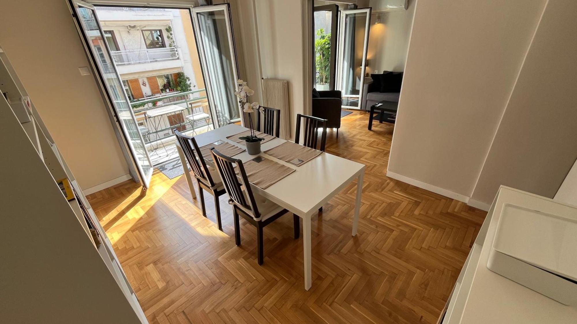 4 Newly Renovated Charming Apartments Steps From Panormou Metro Station Athen Rom bilde